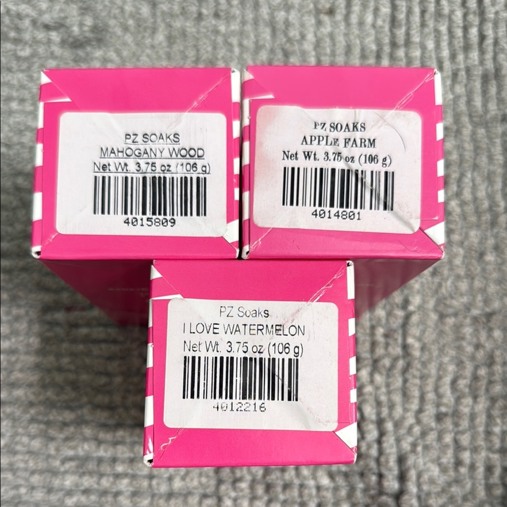 Pink Zebra Soaks